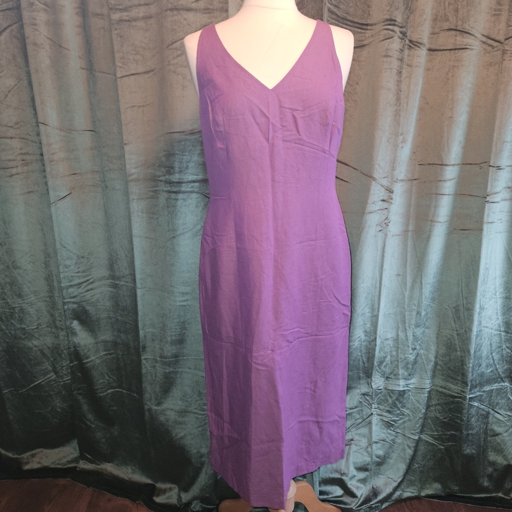 Ann Taylor Lavender Midi Dress